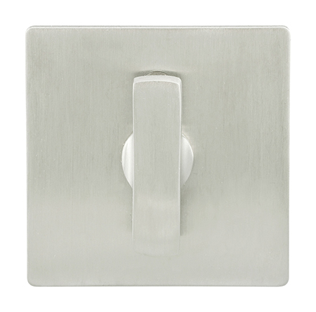 Unison Inox BD4000 Privacy Lock for Sliding Barn Door w/ EC1314 Trim (Satin Stainless Steel - 2-1/4in. Backset) Questions & Answers