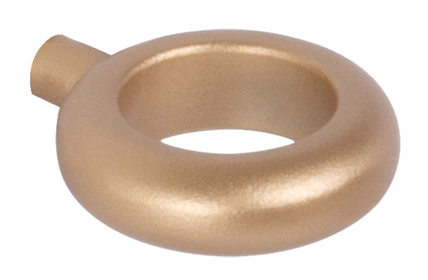 Schwinn Originals 2Z350 1-1/4" (32mm) Ring Cabinet Pull (Matte Gold) Questions & Answers