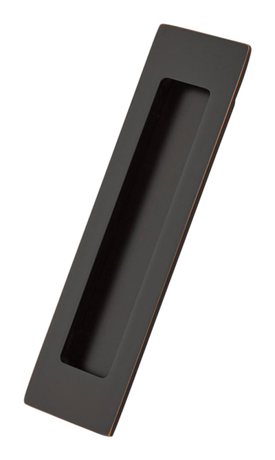 Emtek Modern Solid Brass 7" (178mm) Rectangle Flush Pull - EACH - (Oil Rubbed Bronze) Questions & Answers
