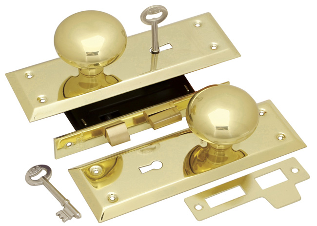 Mortise lock set