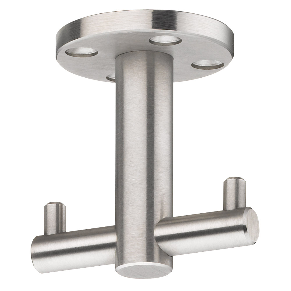 Schwinn Design 3796 2-3/8" (60mm) Swiveling Under-Mount Hook (Brushed Stainless Steel) Questions & Answers