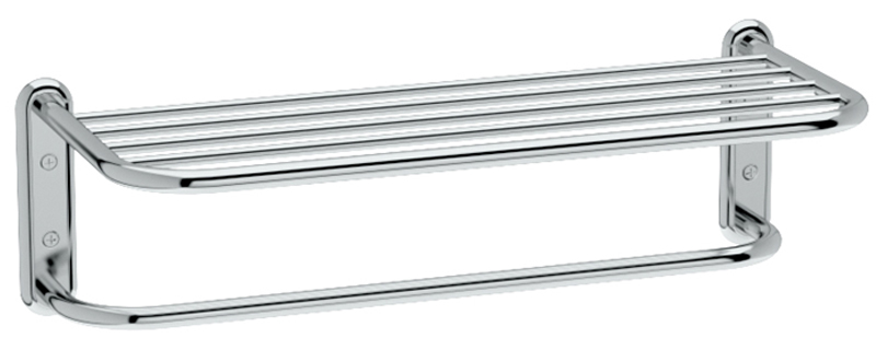 Gatco Spa 20" (508mm) Towel Shelf with Bar (Polished Chrome) Questions & Answers