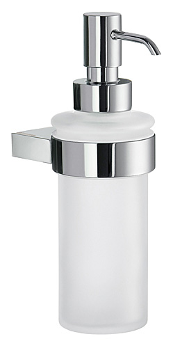 Smedbo Air 7" (178mm) Wallmount Soap Dispenser (Polished Chrome/Frosted Glass) Questions & Answers