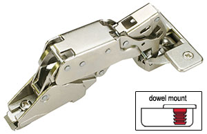 do these hinges come with mounting plate