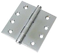 What is the weight carrying limit for the DEL-DSB426D solid brass hinge?