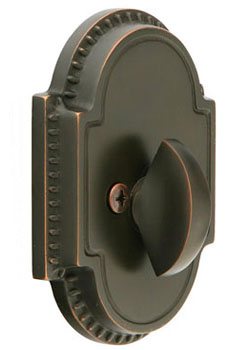 Need Weiser Cylinder on EMTEK knoxville deadbolt lock.  How do I specify on order?