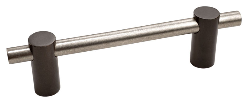 Hardware International Curve Two Toned 6" (152mm) Center-to-Center Solid Bronze Cabinet Pull Questions & Answers