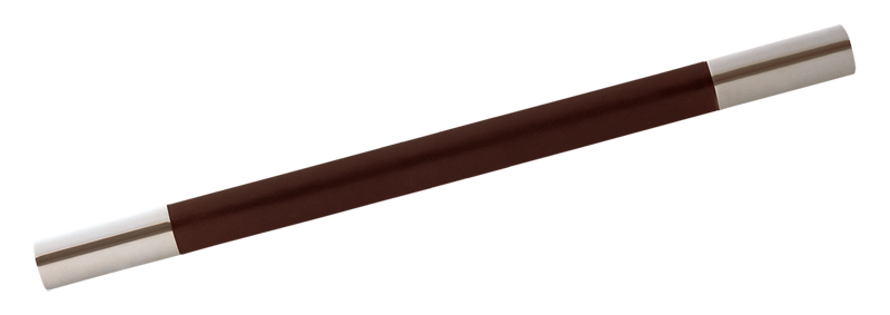 Turnstyle Designs Recess Leather Series 19-11/16" (500mm) Center-to-Center Barrel (Stitch In) Door Pull Questions & Answers