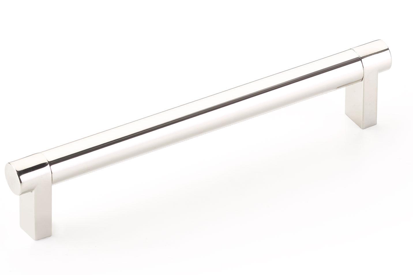 Emtek Select 6" (152mm) Center-to-Center Smooth Cabinet Pull (Polished Nickel) Questions & Answers