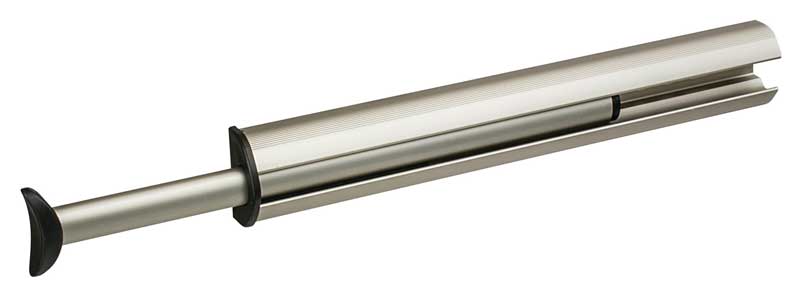 Hafele Synergy Elite 11-13/16" (300mm) Closet Valet Rod with Black Accents (Matte Nickel) Questions & Answers