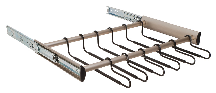 Hafele Synergy 24" (610mm) Closet Pants Rack - 18 Hangers Questions & Answers