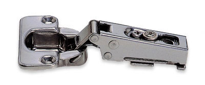 What is the diameter of the countersunk clearance hole for the fastener that goes into the door?