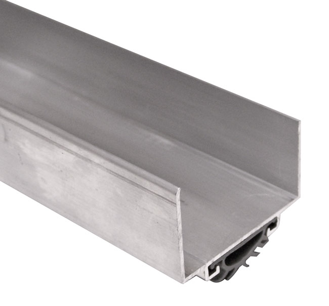 Pemko 1-1/8" (29mm)H x 36" (914mm)L Door Shoe w/Vinyl Insert - EACH (Mill Finish Aluminum) Questions & Answers
