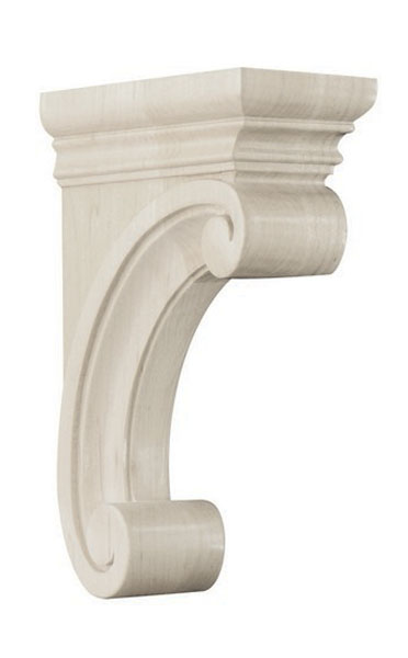 Designs of Distinction Madeline Medium Wood Corbel - Red Oak Questions & Answers