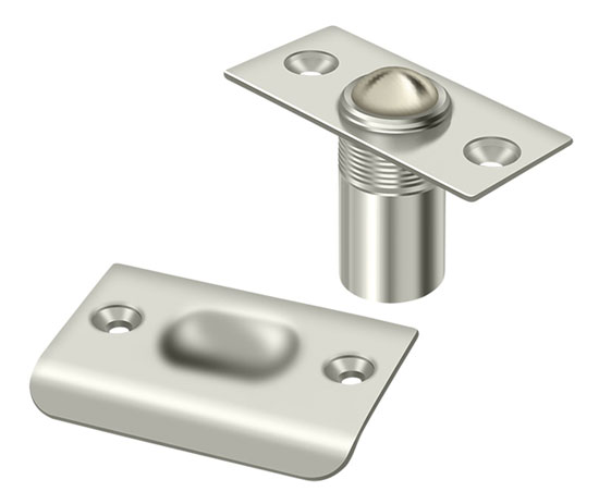 Deltana Adjustable Ball Catch - (Polished Nickel) Questions & Answers