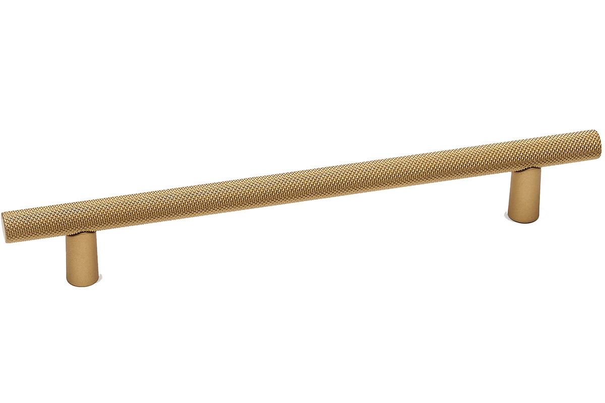Alno Vita Bella 6" (152mm) Center-to-Center Knurled Bar Cabinet Pull (Champagne) Questions & Answers