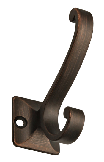 How long is the double utility swirl coat hook? 2-0/0" isn't something I understand.