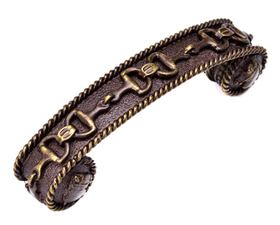 Carpe Diem Americana - Ranch Living 3" (76mm) Center-to-Center Horse Bits Cabinet Pull (Bronze) Questions & Answers