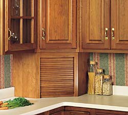 Omega National Appliance Garage - Corner Unit (Unlacquered Cherry) Questions & Answers