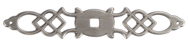 Hickory Hardware Manor House 5-1/2" (140mm) Cabinet Backplate (Silver Stone) Questions & Answers