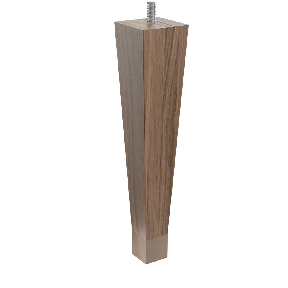 Designs of Distinction 9" (229mm)H Urban Squared Tapered Foot w/Ferrule and Hanger Bolt Questions & Answers
