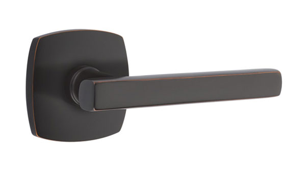 Emtek Freestone Door Leverset w/Urban Modern Rosette (Dummy Set - Oil Rubbed Bronze) Questions & Answers