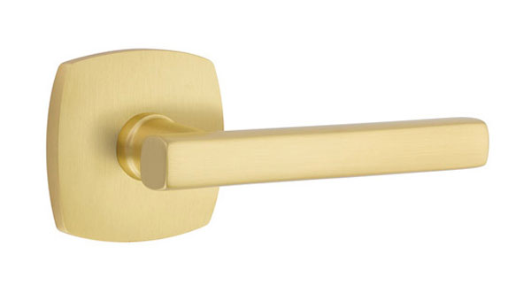 i want to match my existing set of Emtek door levers, there are 2 screws on the rosette
