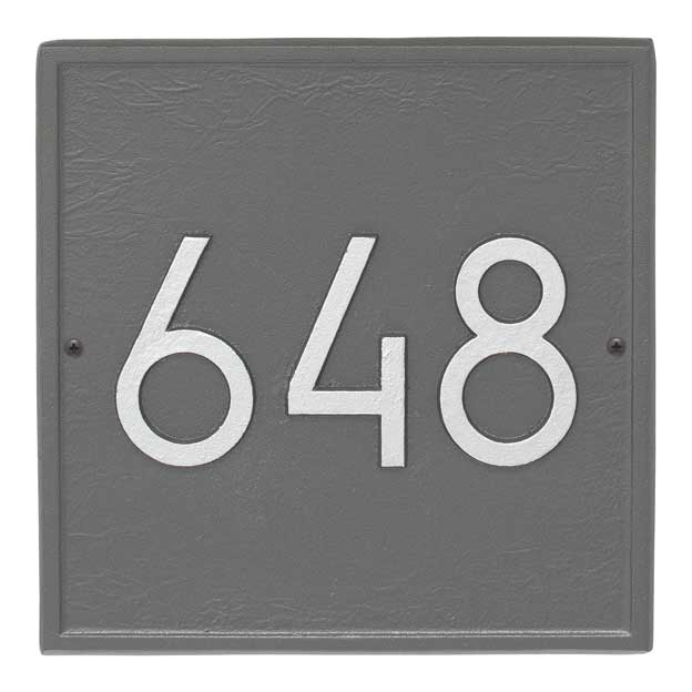 Whitehall Square Modern Address Plaque Questions & Answers