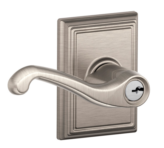 Will this work with a Schlage Addison exterior door handle?