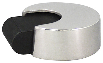 What is the size of the mounting hole for the Unison INOX 13/16" Door Stop?