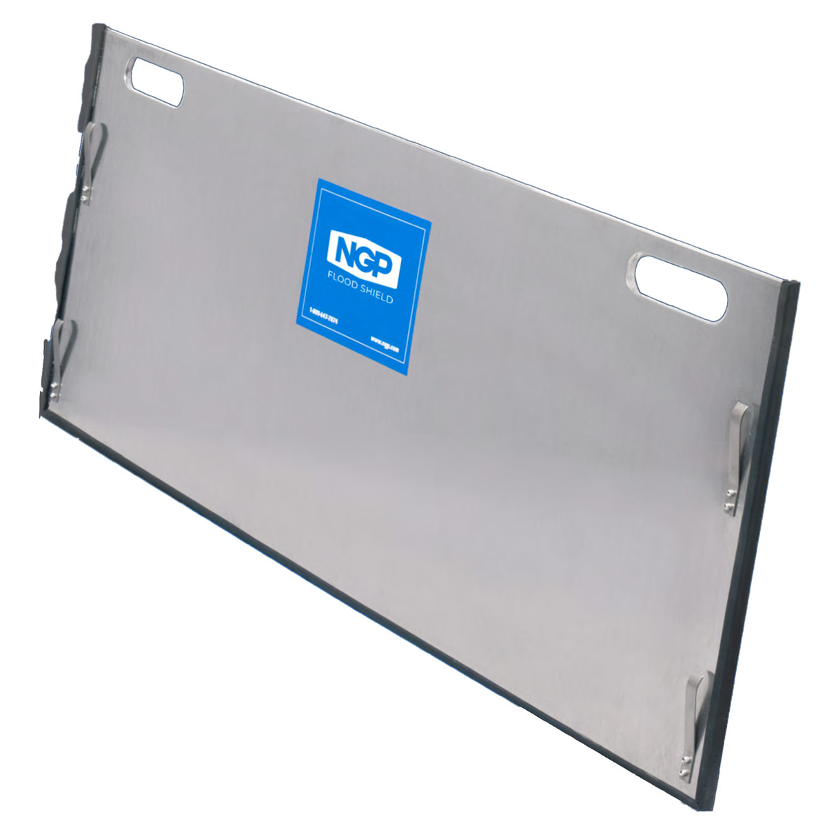 NGP 22" (559mm)H x 40" (1016mm)W Door Flood Shield - EACH (Marine Grade Aluminum) Questions & Answers