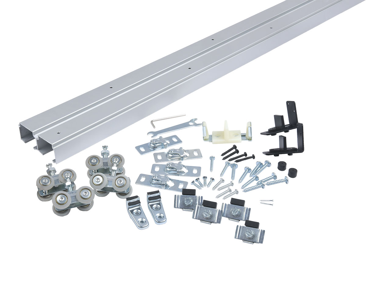 NGP 60" (1524mm) ByPass Track Set - 250lb. (Aluminum) Questions & Answers