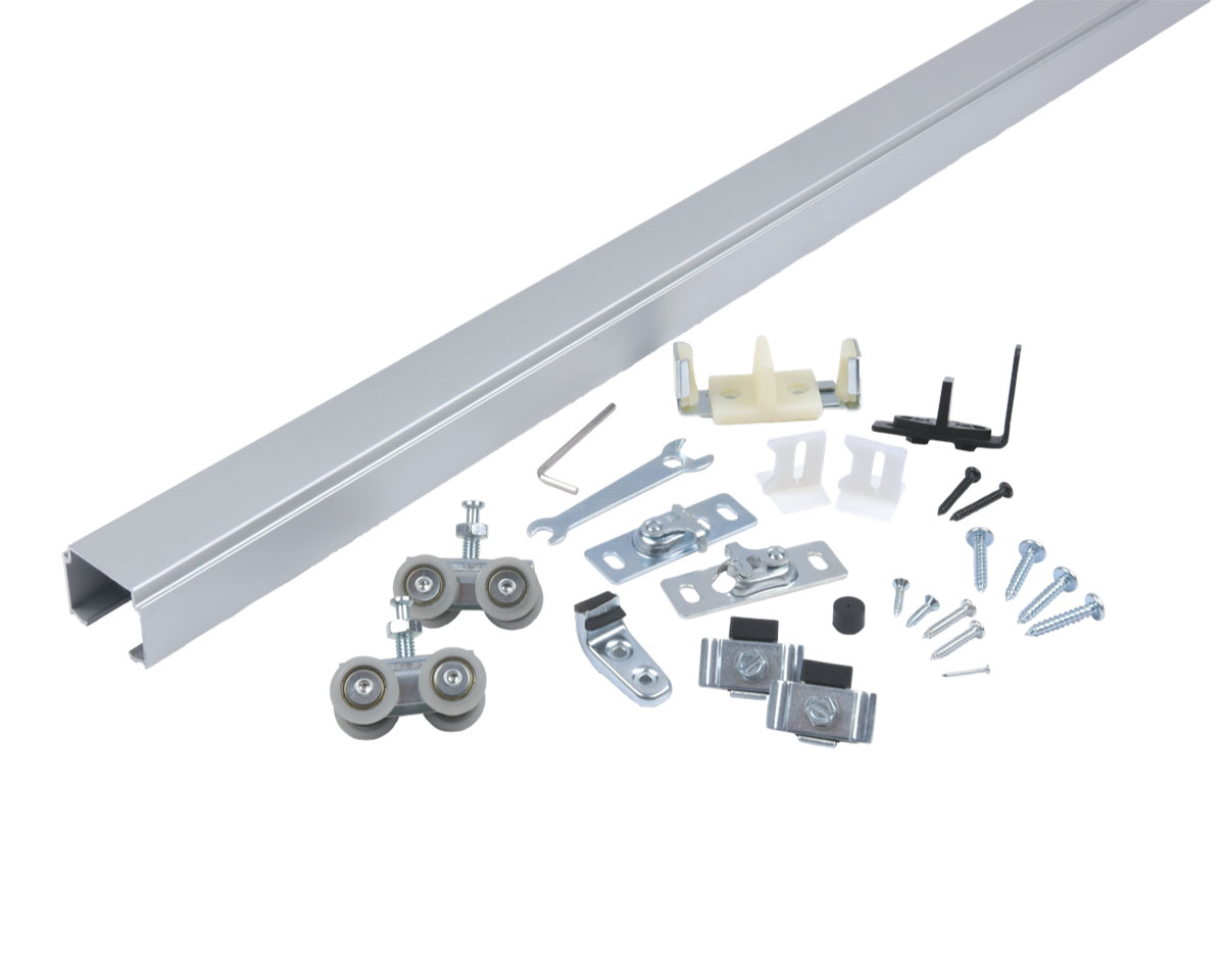 NGP 96" (2438mm) Pocket Door Track Set - 250lb. (Aluminum) Questions & Answers