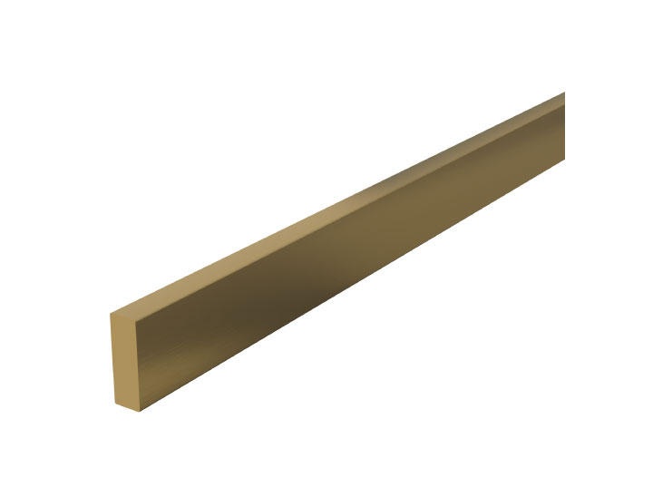 Designs of Distinction Finishing Touches 1/4" (6mm) x 3/4" (19mm) x 72" (1829mm) Decorative Aluminum Strapping - Satin Brass Questions & Answers