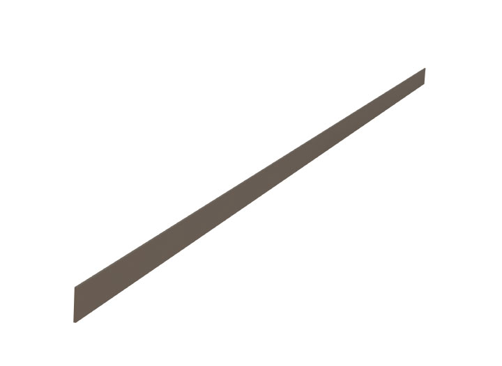 Designs of Distinction Finishing Touches 1-1/4" (32mm) x 72" (1829mm) Decorative Aluminum Strapping - Warm Bronze Questions & Answers
