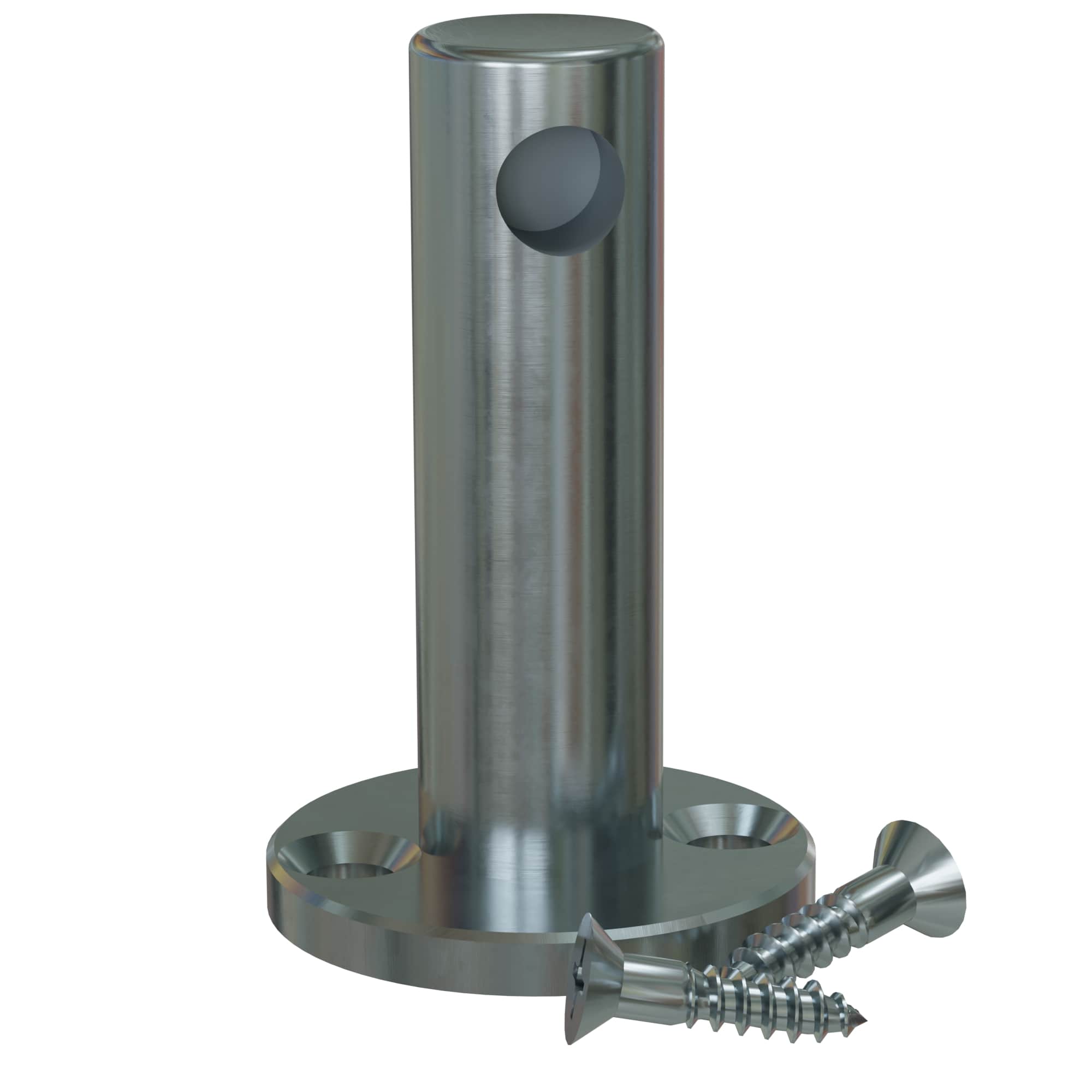 Designs of Distinction Finishing Touches Gallery Rail Contemporary End Post - Stainless Steel Questions & Answers