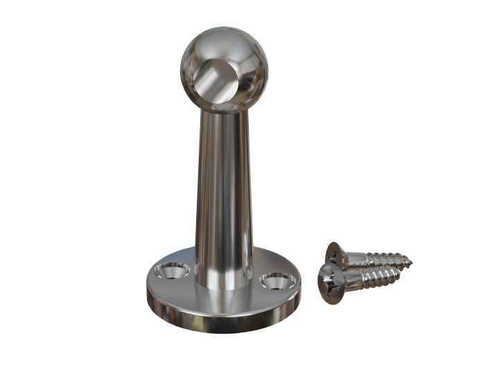 Designs of Distinction Finishing Touches Gallery Rail End Post - Chrome Questions & Answers