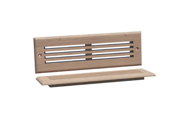 Designs of Distinction Finishing Touches 11-3/4" (298mm) Linear Style Toe-Kick Vents - Alder Questions & Answers