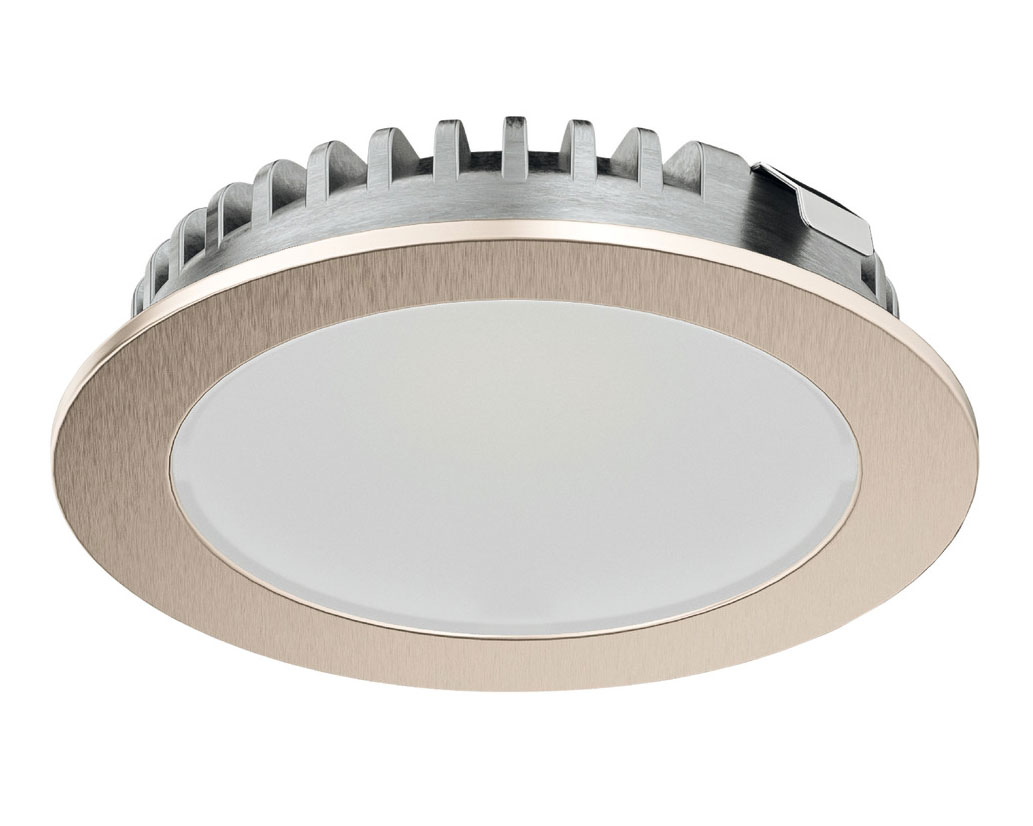 CLOSEOUT SPECIAL! - Hafele Loox5 2094 LED 12V 2.5W Warm White 3000K Recess/Surface Mounted DownLight - EACH (Satin Nickel) Questions & Answers
