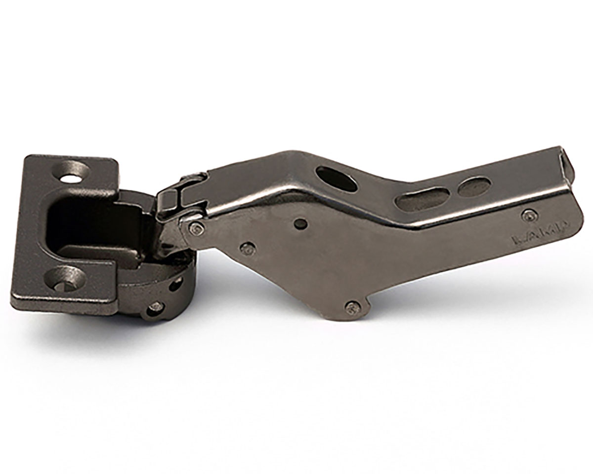 Sugatsune 95° Heavy-Duty Concealed Hinge - EACH (Inset, Free-Swinging, Screw-On, Black Nickel) Questions & Answers