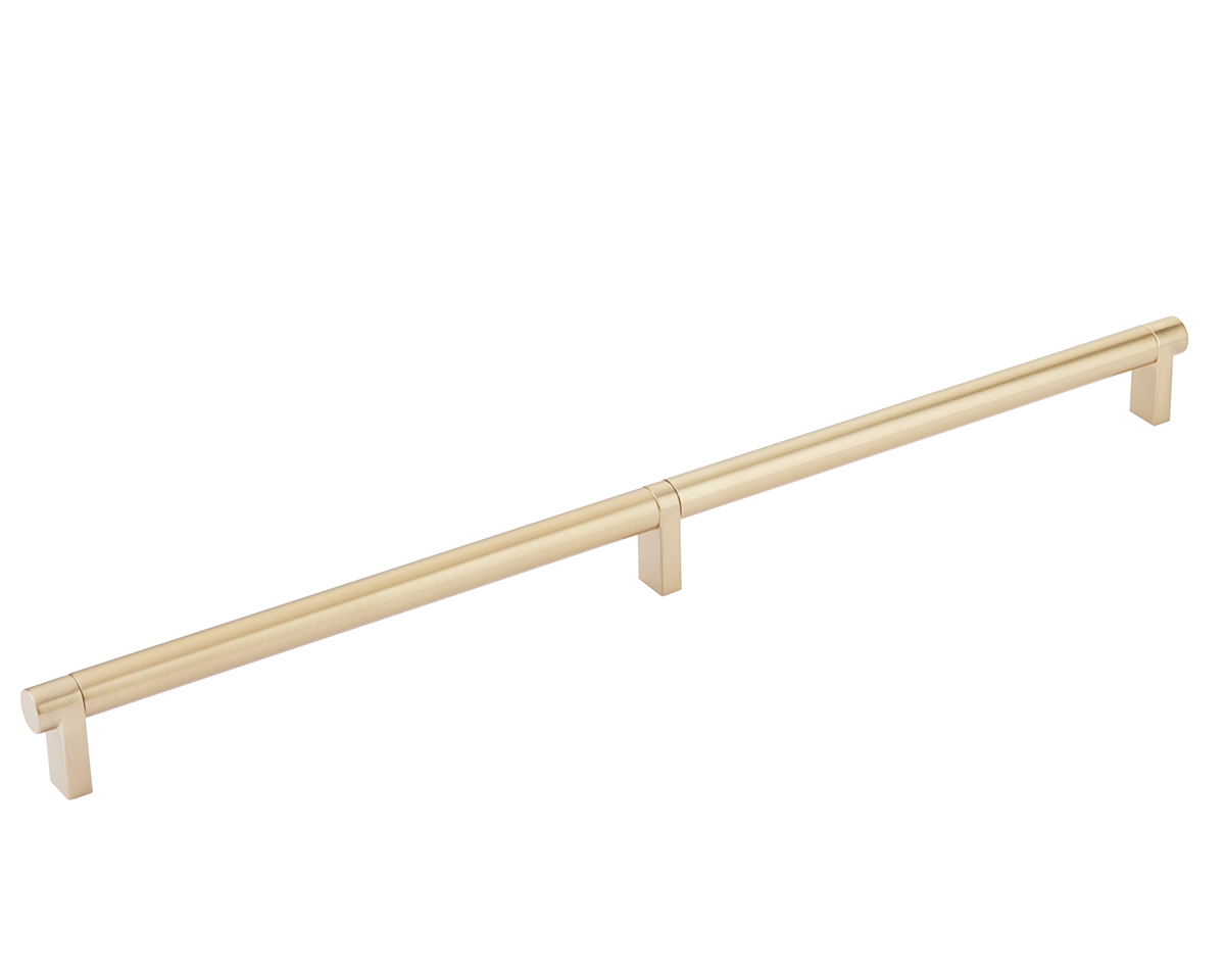 Emtek Select 36" (914mm) Center-to-Center Smooth Appliance Pull (Satin Brass) Questions & Answers