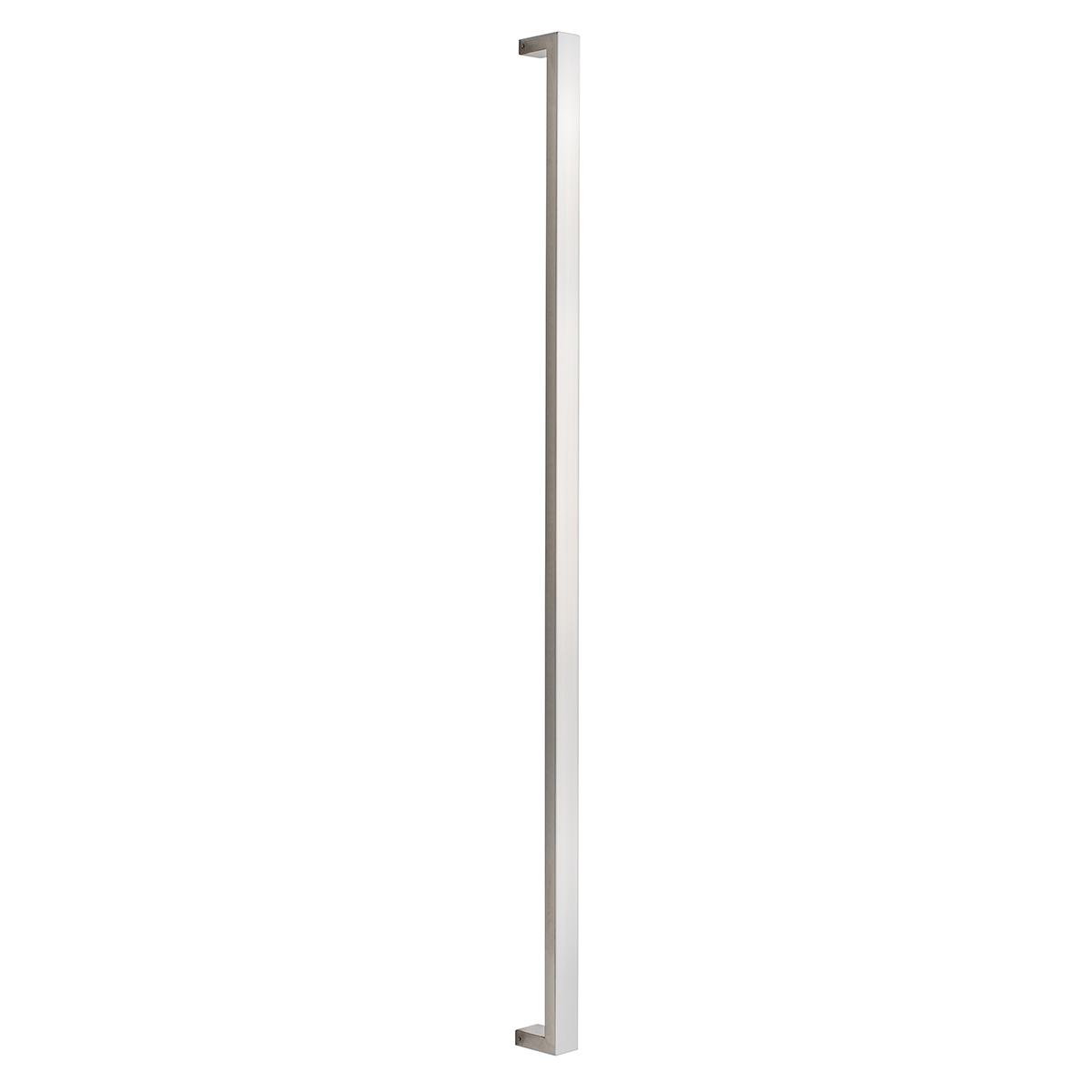 Sure-Loc 48-3/4" (1238mm) Stainless Steel Square Long Door Pull, 48" (1219mm) Center-to-Center Single Sided (Satin Stainless) Questions & Answers