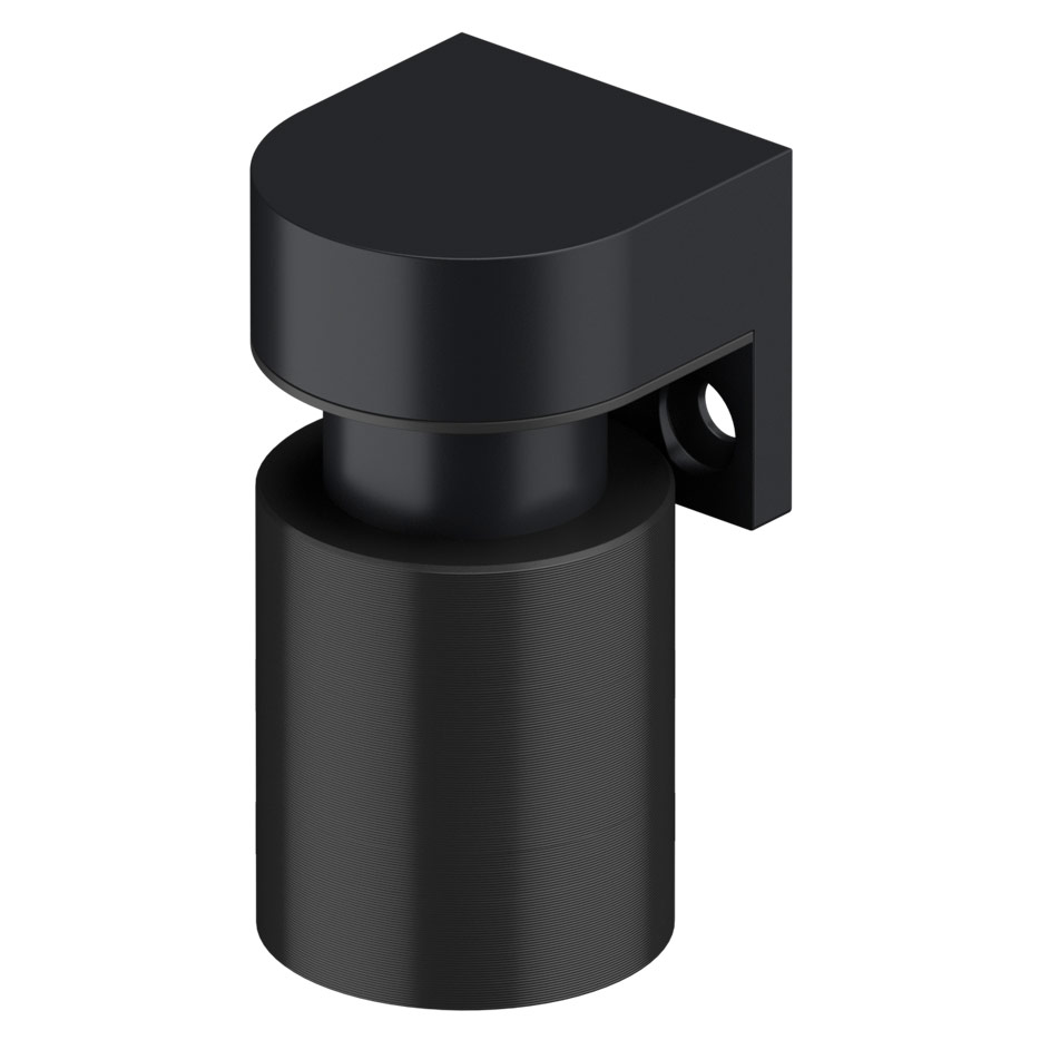 Deltana Modern 2" (51mm) Magnetic Door Stop & Holder (Flat Black) Questions & Answers