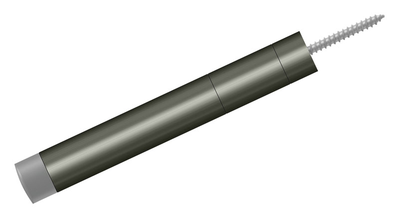 Deltana 3-1/2in. to 4-1/2in. Extension Baseboard Door Stop (Antique Nickel) Questions & Answers
