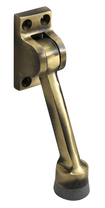 Deltana 4-3/8" (111mm) Kickdown Door Stop Holder (Antique Brass) Questions & Answers