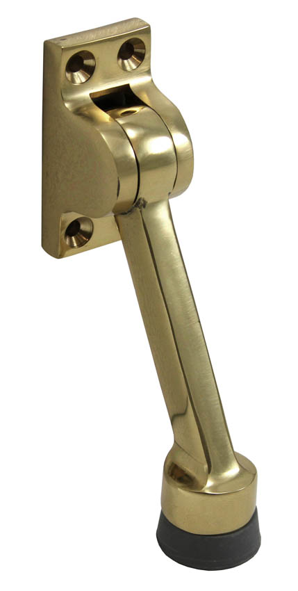 Deltana 4-3/8" (111mm) Kickdown Door Stop Holder (Polished Brass) Questions & Answers