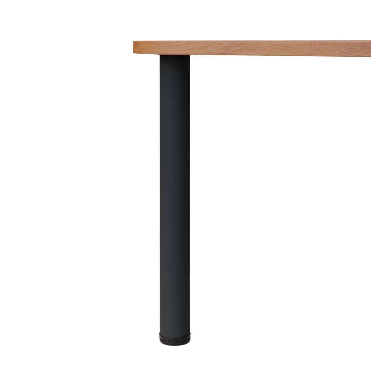 Peter Meier Rockwell Steel 34-1/2" (876mm) Round Table Leg 3" Diameter - Black Matte - (EACH) Questions & Answers