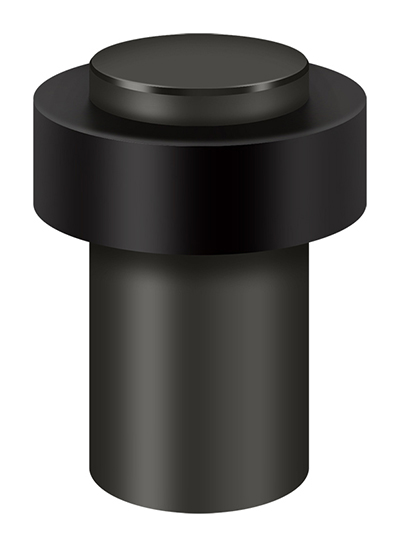 Deltana 3" (76mm) Round Floor Door Stop For Concrete Floors (Oil Rubbed Bronze) Questions & Answers